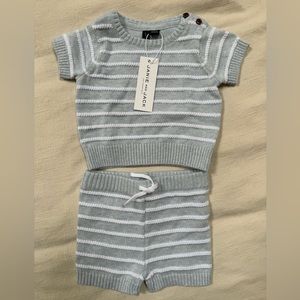 Janie and Jack Knit Matching Set - Size 3-6 months - NWT